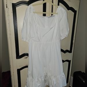 Just fab/ white summer dress